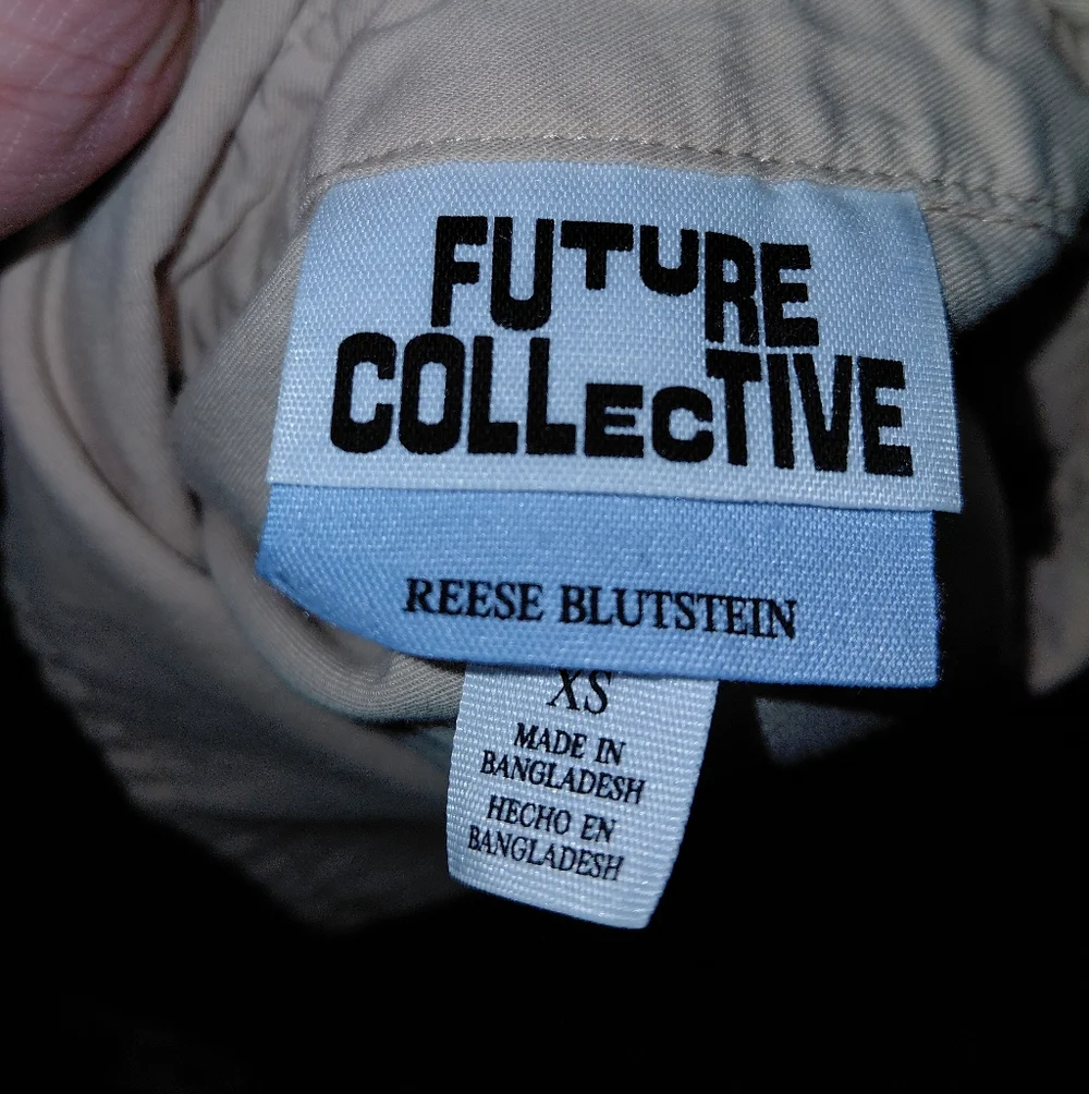 Future Collective x Reese Blutstein Tan Oversized Western Shirt XS Limited Ed - Picture 11 of 13